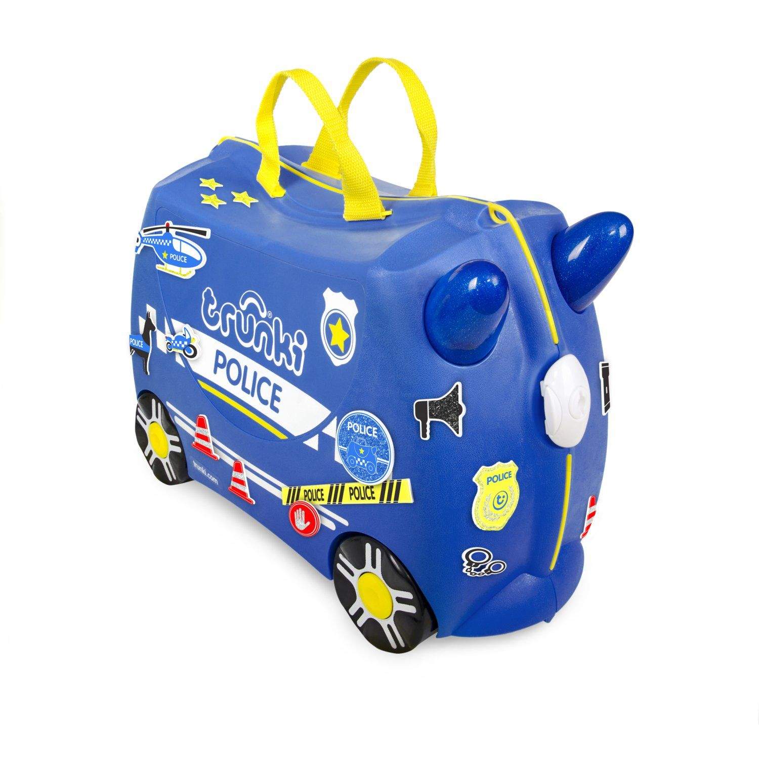 Чемодан на колесиках полицеская машина перси, trunki 0323-gb01 0323-GB01  купить по низкой цене в интернет-магазине МаМаМа.РФ